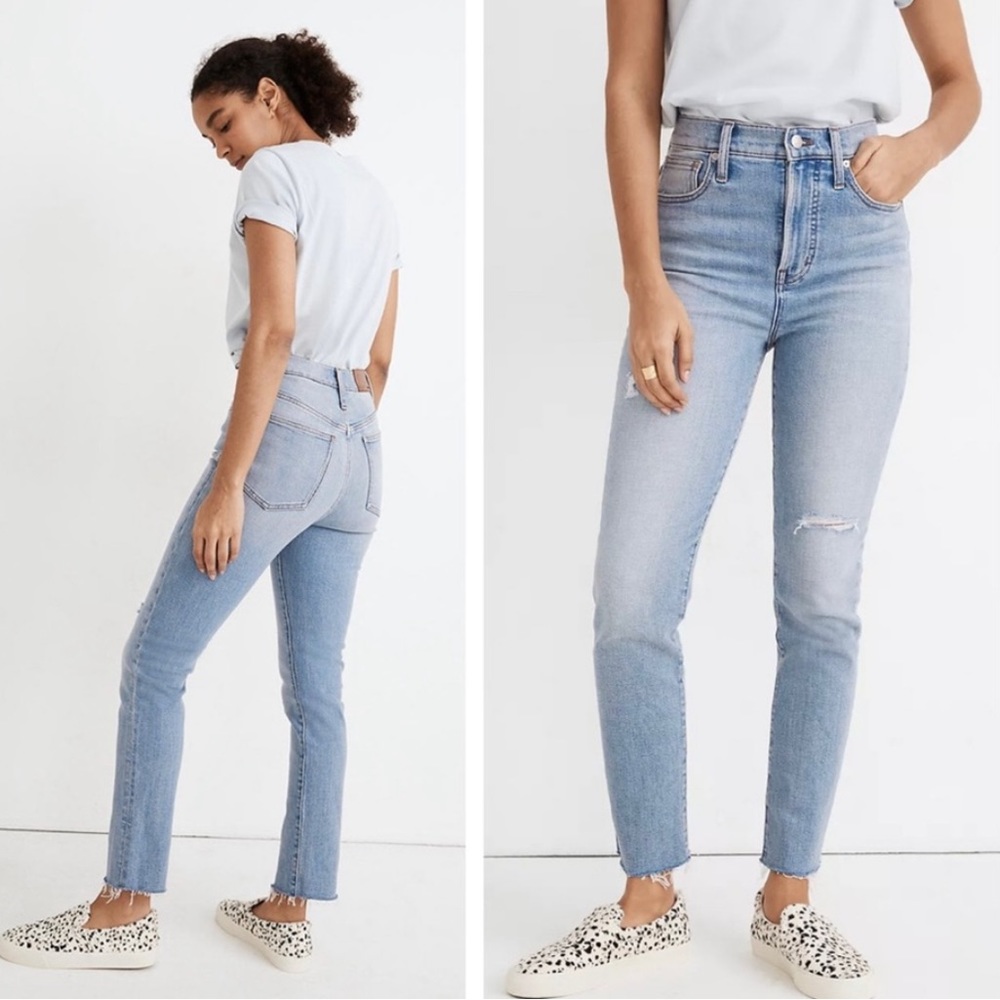 madewell - the perfect vintage jean in coffey wash worn-in edition high-rise 26